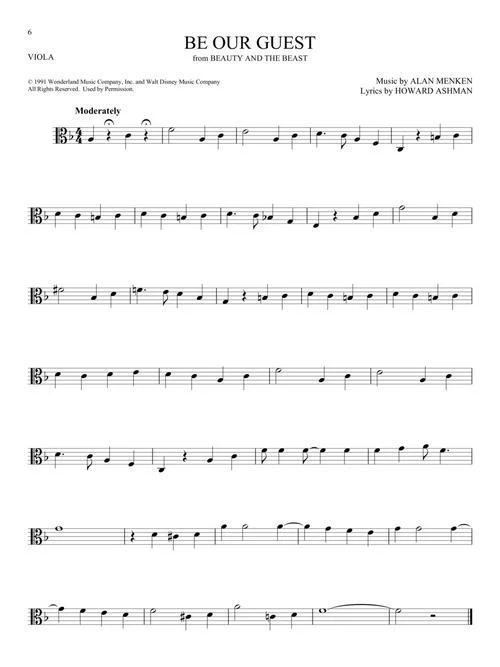 101 Disney Songs for Viola - Image 4