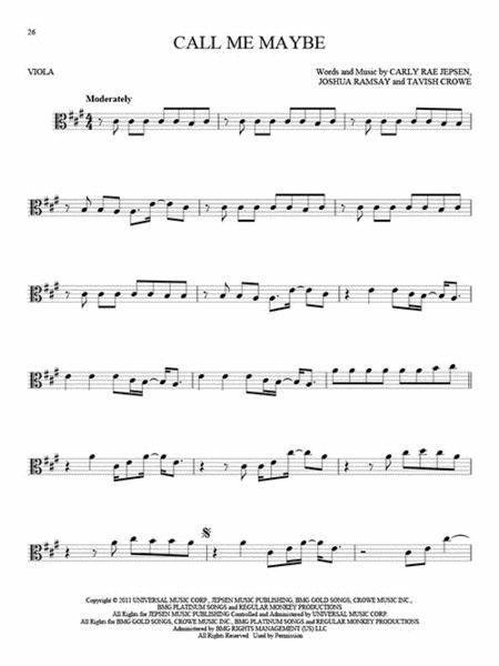 101 Hit Songs for Viola - Image 4