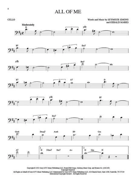 101 Jazz Songs for Cello - Image 5